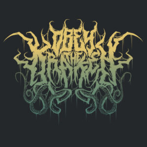 Whispers from the Depths themed Logo - Black Shirt Design