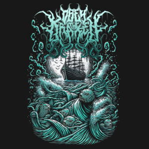 Haunting Echoes of the Sea - Longsleeve Design