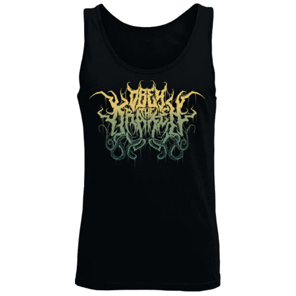 Whispers from the Depths themed Logo - Black Tanktop Miniaturansicht