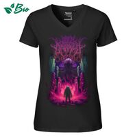 Damen V-neck Bio T-Shirt - Fairtrade Miniaturansicht